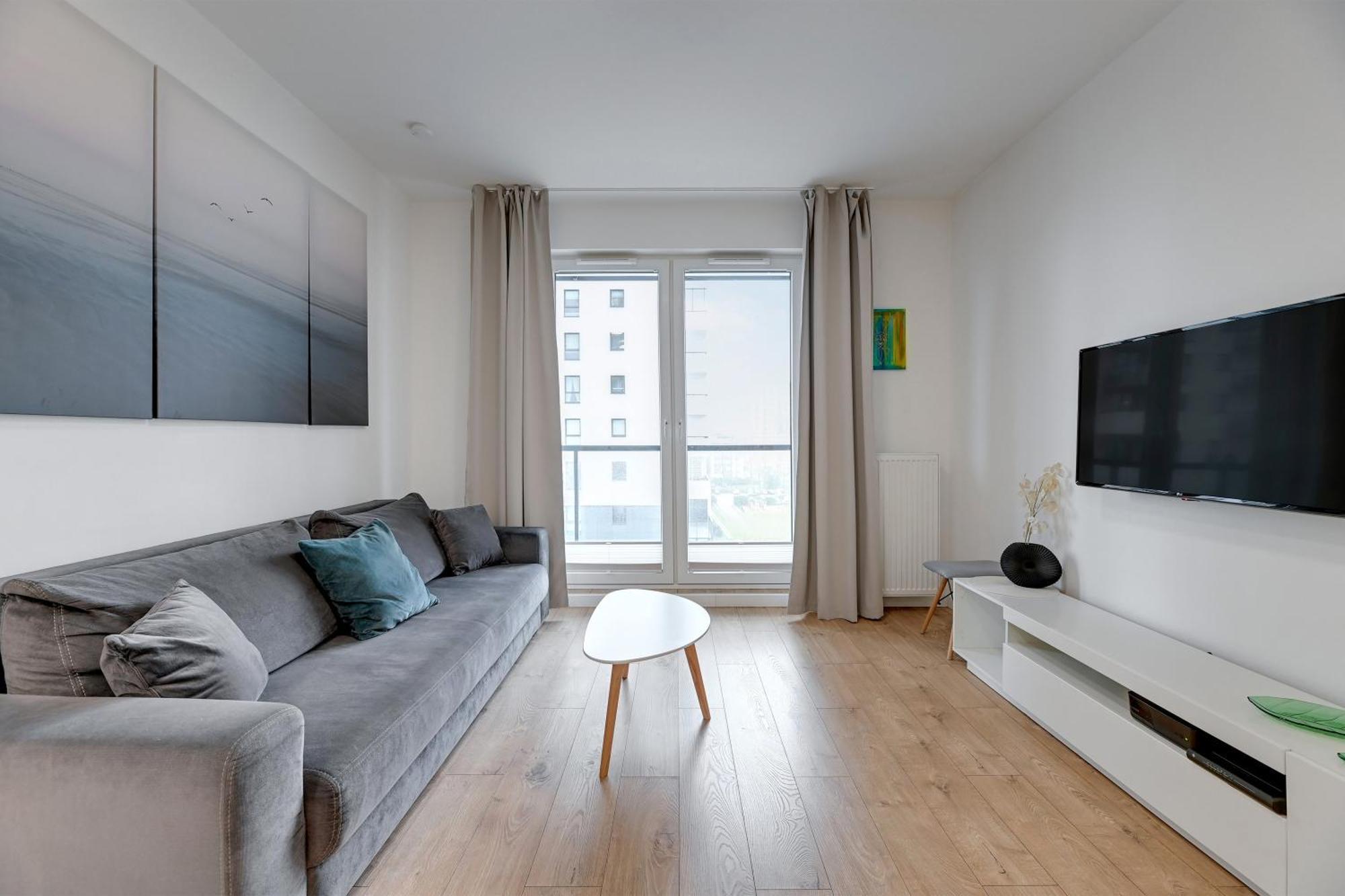 Apartament Nadmorskie Spektrum & Parking Gdansk Luaran gambar