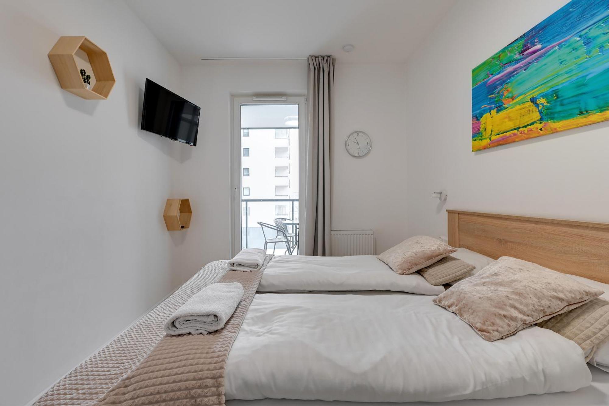 Apartament Nadmorskie Spektrum & Parking Gdansk Luaran gambar