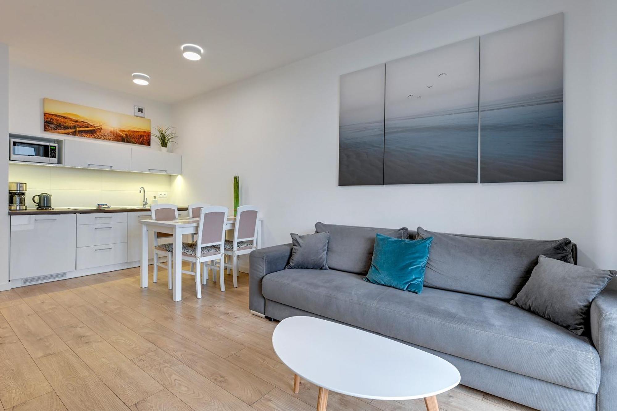 Apartament Nadmorskie Spektrum & Parking Gdansk Luaran gambar