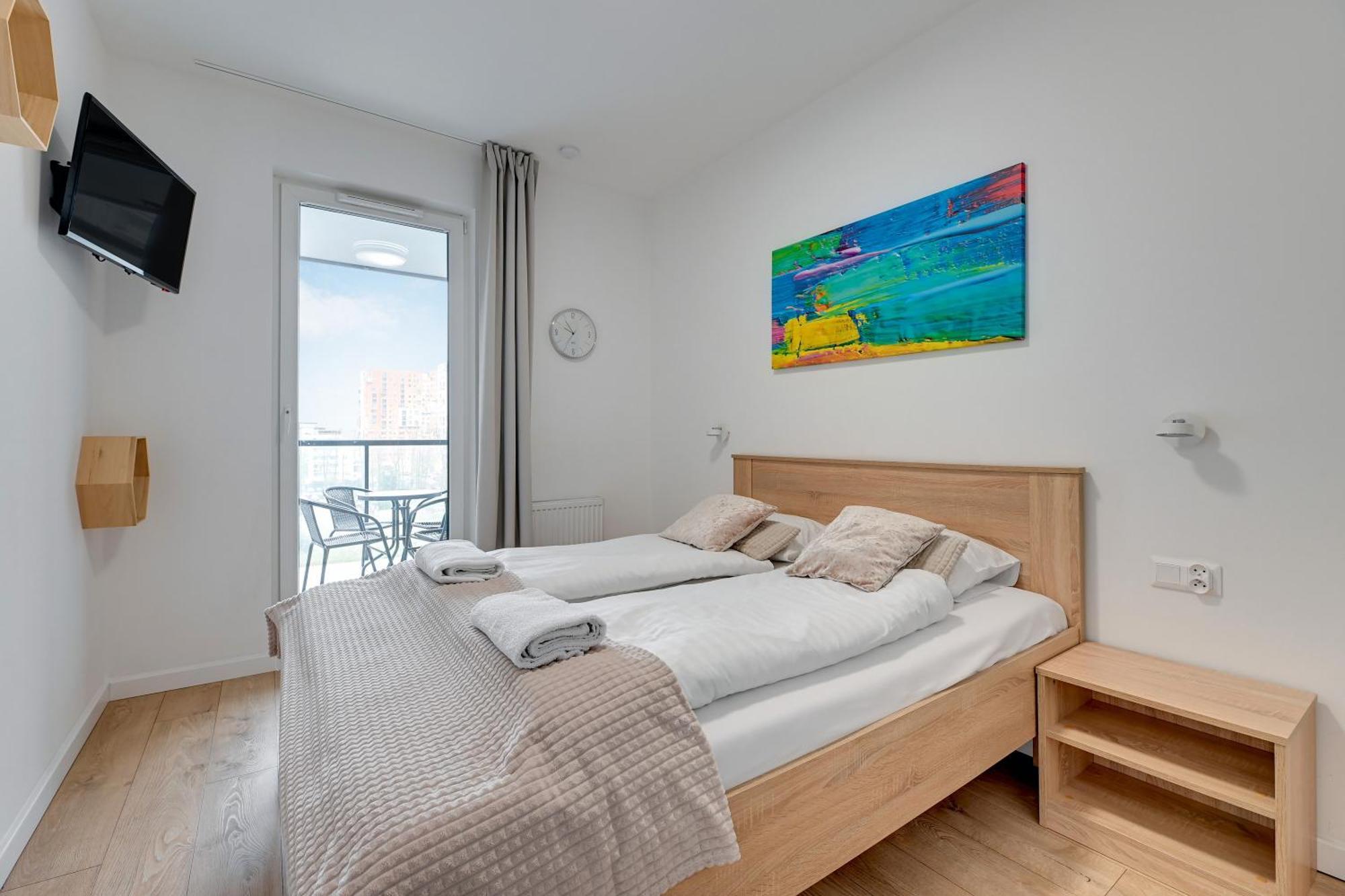 Apartament Nadmorskie Spektrum & Parking Gdansk Luaran gambar